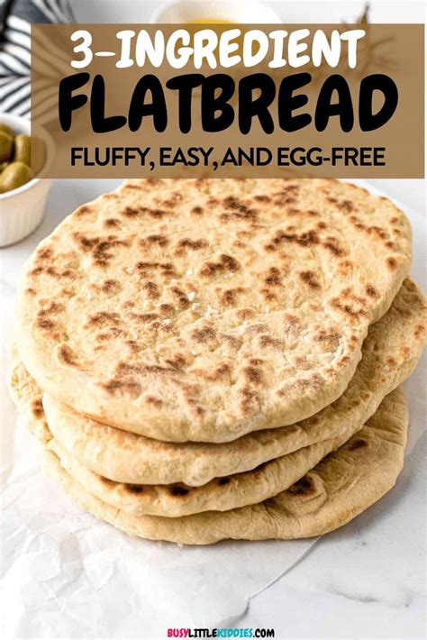 This 3 Ingredient Flatbread Recipe Makes Simple Fluffy And Delicious