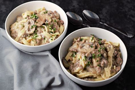 Receta F Cil De Stroganoff De Carne Para Dos Cocina Facil