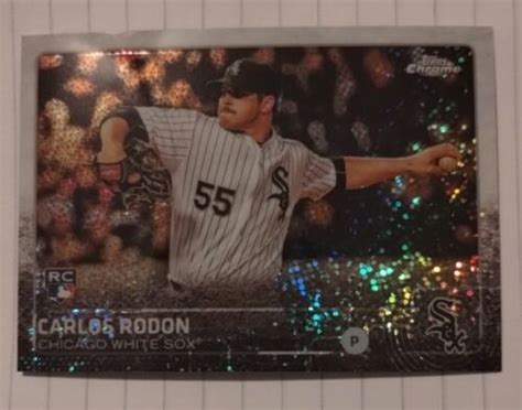 CARLOS RODON 2015 Topps Chrome Update Series Card US324 RC Chicago