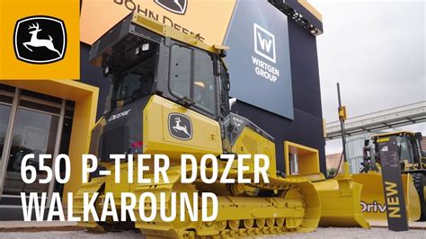 650 P Tier Dozer Walkaround John Deere Construction Youtube