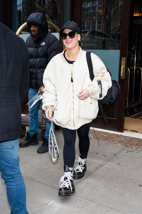 PINK Leaves Her Hotel in New York 02/23/2023 – HawtCelebs