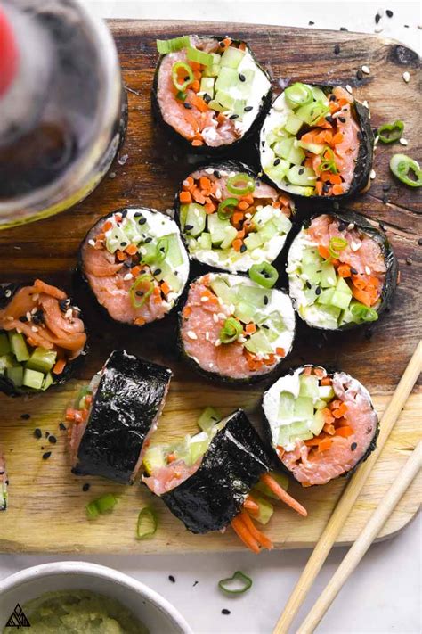 Low Carb Keto Sushi Keto Easy Little Pine Kitchen