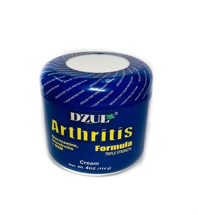 DZUL 24/4 oz Arthritis Cream Plus MSM - Caball Sales