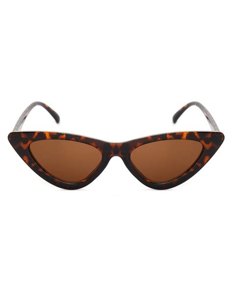 Riachuelo Óculos de Sol Feminino Gatinho RCHLO Eyewear Marrom