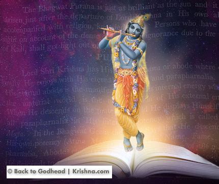 Srimad Bhagavatam The Book Form Of Lord Krishna Back To Godhead