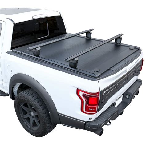 Buy Syneticusa Off Road Rack Ready Aluminum Retractable Tonneau Cover Fits 2015 2021 Chevy