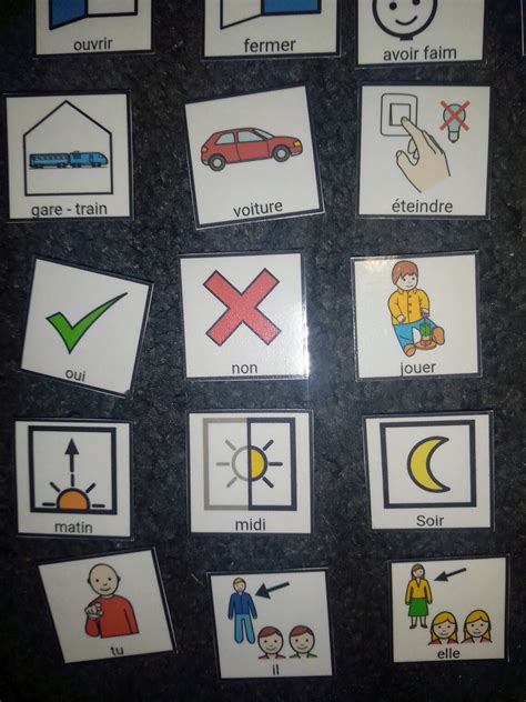 Pictograms Pecs Makaton Autistic Nonverbal Montessori Etsy