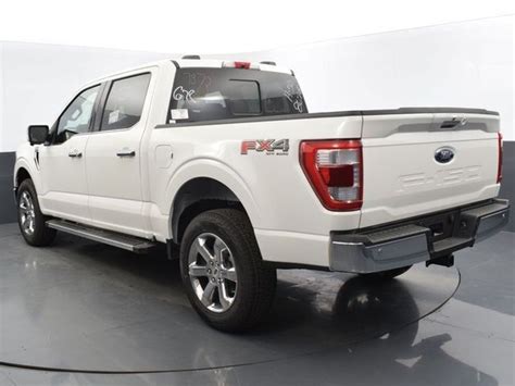 2022 Ford F 150 Lariat White Metallic 4d Supercrew Shipping Available