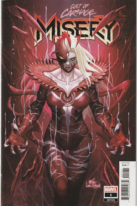 Cult Of Carnage Misery Inhyuk Lee Variant Cover Nm Marvel Aa