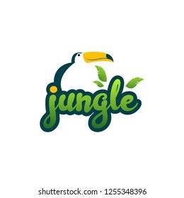 Jungle Logo Vector Stock Vector (Royalty Free) 1255348396 | Shutterstock