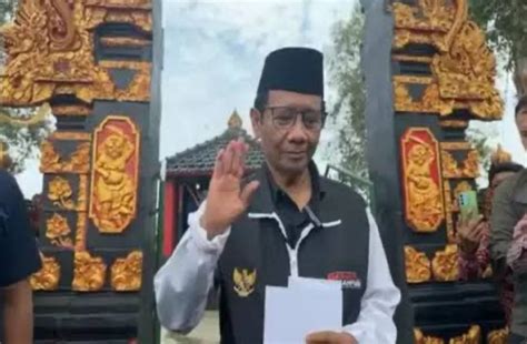 Mahfud Md Resmi Nyatakan Diri Mundur Dari Kabinet Jokowi Media Nuca