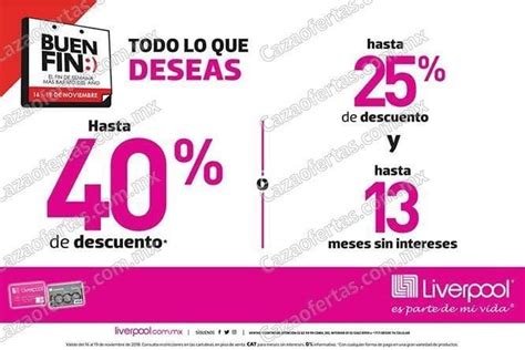 El Buen Fin En Liverpool Y Liverpool Mx Promociones Ofertas