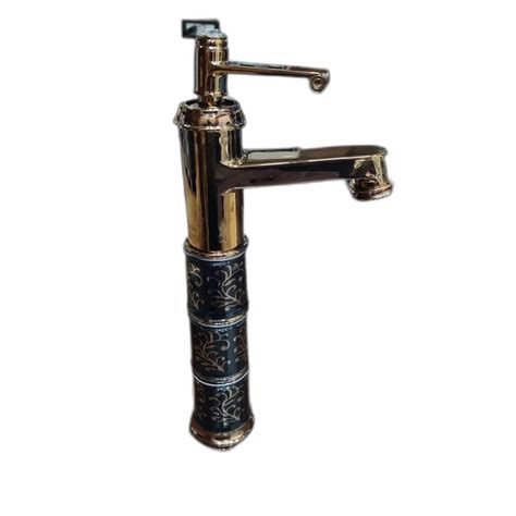 Sink Mounted Black Water Tap For Bathroom Fitting Size 12 Inch At Rs