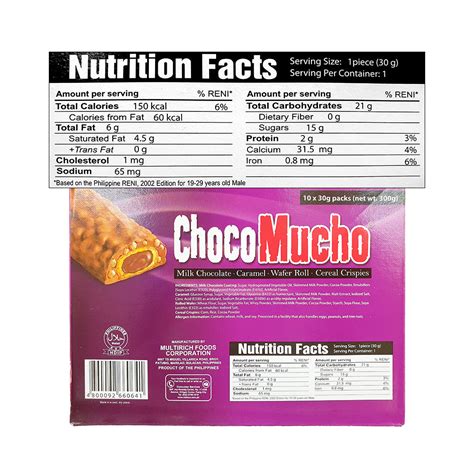 choco mucho wafer roll original choco