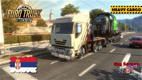 Ton Locomotive Vossloh G Slovakia To Serbia Iveco Stralis Logitech