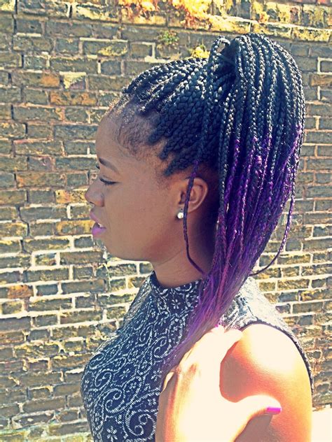 Purple Ombre Braids Ombre Box Braids Ombre Braid Two Strand Twist