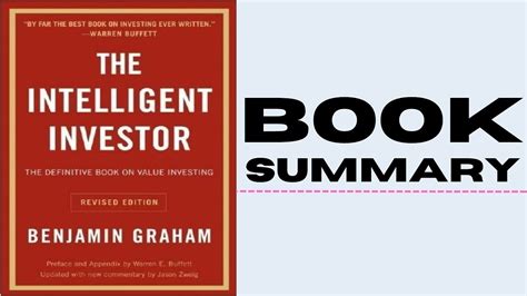 The Intelligent Investor Book Summary Financial Freedom Investor