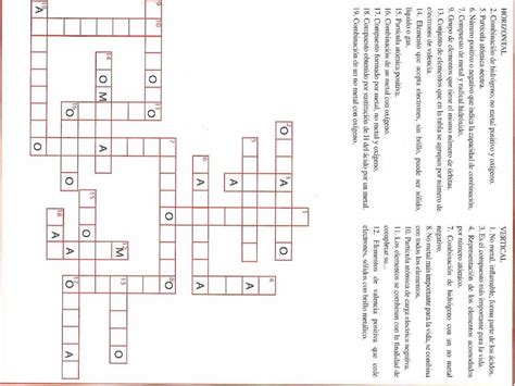 Ppt Crucigrama De Metales Y No Metales Dokumen Tips