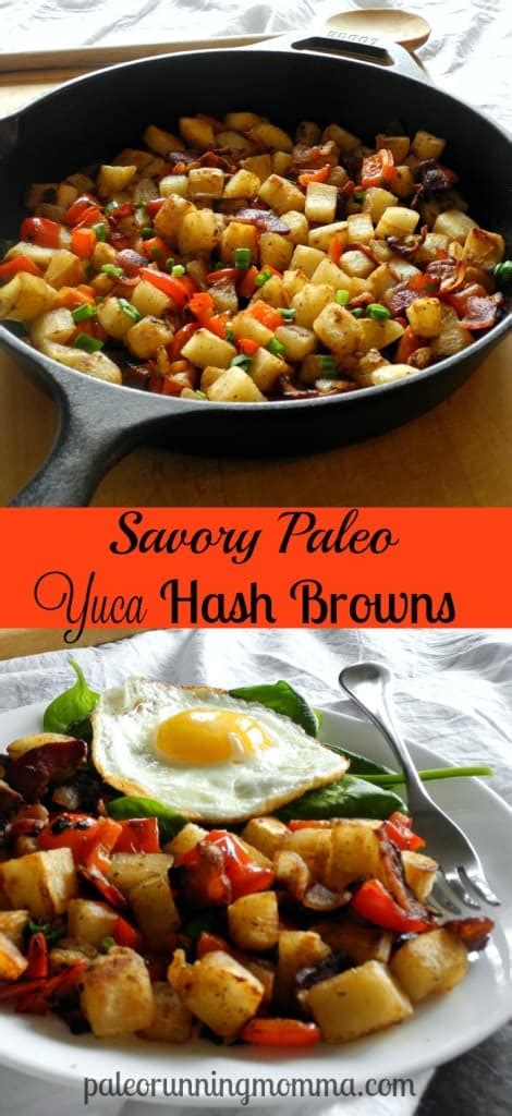 Savory Paleo Yuca Hash Browns Whole30