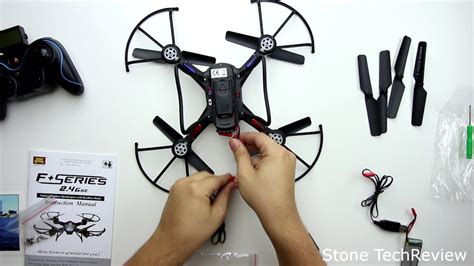 Unboxing Drohne Mit HD Kamera DeeRC RC Quadrocopter 2 4GHz 6 Axis Gyro