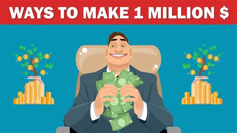 Top 5 Ways To Make 1 Million Dollars How To Make One Million Dollars