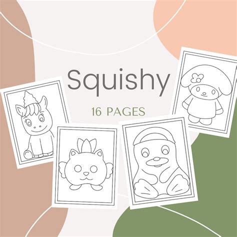 Printable Paper Squishy Template