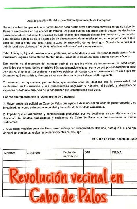 Sujeto Paciente on Twitter Únete a la recogida de firmas para