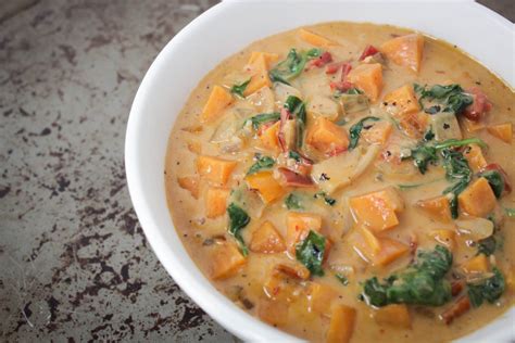 Sweet Potato And Spinach Coconut Curry Mom Saves Money