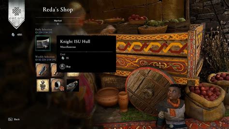 Assassin S Creed Valhalla Reda S Shop Knight Isu Hull