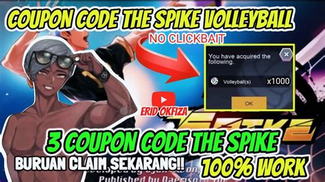 3 COUPON CODE THE SPIKE HARI INI KODE KUPON THE SPIKE VOLLEYBALL STORY