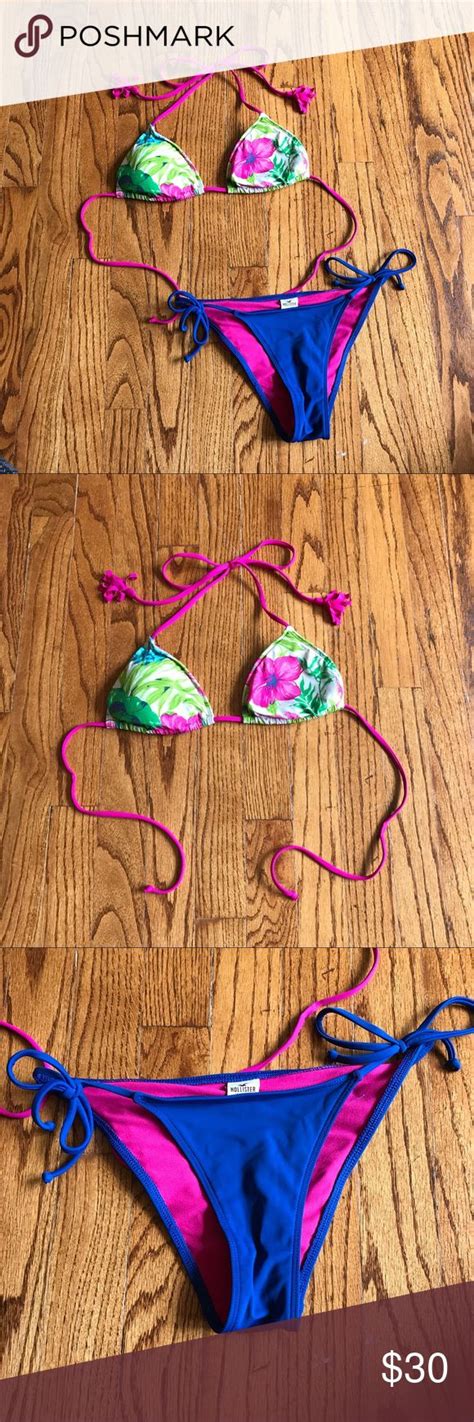 SUPER CUTE Hollister Bikini Swimsuit Sz XS Bikinis Hollister Bikini