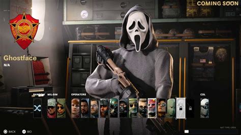 How To Get Ghost Face In Warzone Cold War Scream Operator Bundle