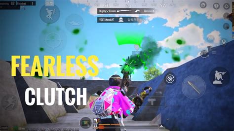 Fearless Clutch On Iphone Bgmi Youtube