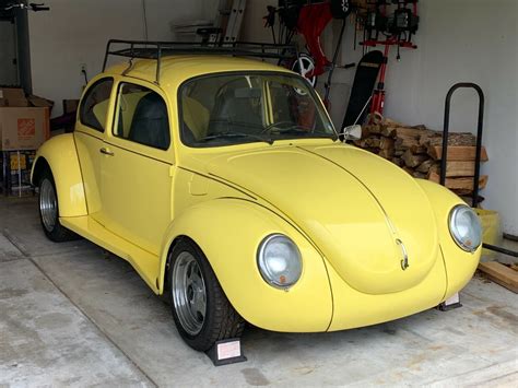 1973 Volkswagen Super Beetle Custom Classic Clean Unfinished Project Used Volkswagen