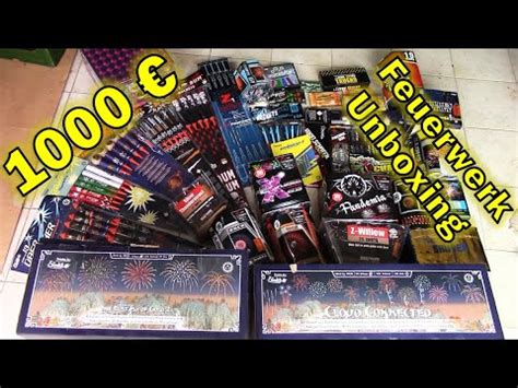 Xxxl Feuerwerk Unboxing F R Silvester Pyromoe Youtube