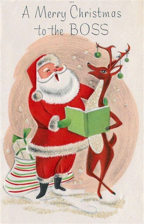 Pin by Daniele on Santa, Singing &/or playing Christmas tunes. Vintage ...