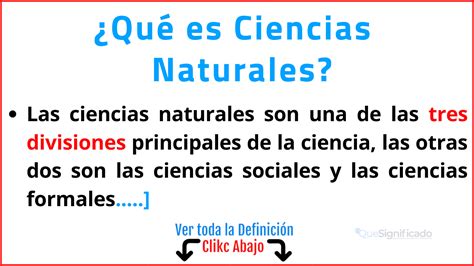 Ciencias Naturales Explorando El Mundo Natural