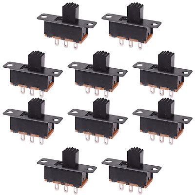 10 X On On Mini Miniature Slide Switch 2 Position SPDT EBay