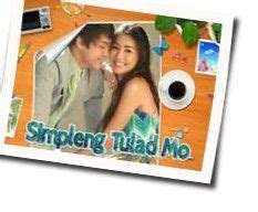 Daniel Padilla - Simpleng Tulad Mo Tabs