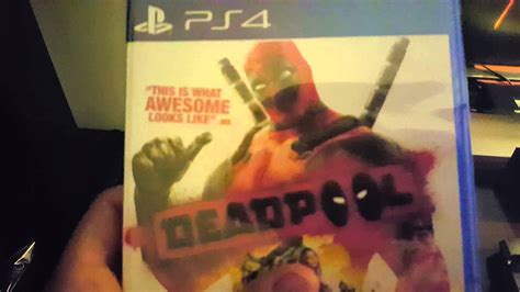 Deadpool Ps4 Version Unboxing Youtube