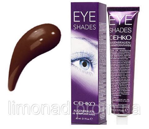 Краска для бровей и ресниц C:EHKO Eye Shades 60мл - светло-коричневая ...