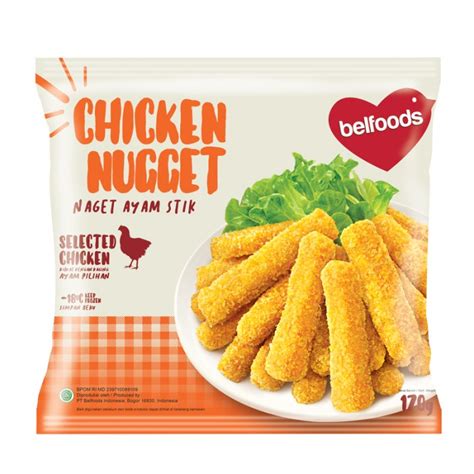 Jual Belfoods Chicken Nugget Stick Gr Gr Kg Shopee Indonesia