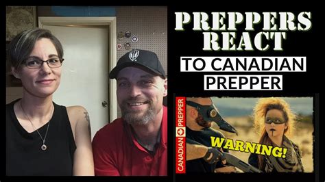 Preppers React To Canadian Prepper Youtube