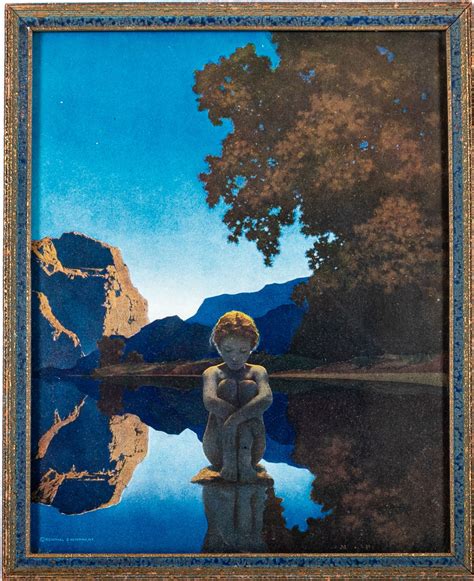 Maxfield Parrish American 1870 1966 Evening Lithograph 245833