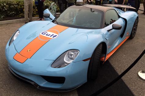 AUSmotive.com » Porsche 918 Spyder in Gulf Racing livery