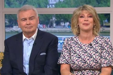 This Mornings Ruth Langsford Quips Shall I Leave As Guest Flirts