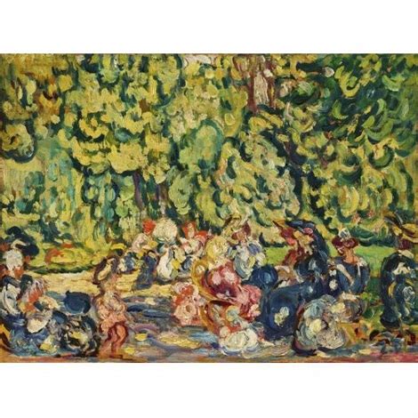 Femmes Et Enfants Au Jardin Du Luxembourg Par Louis Valtat Sur Artnet