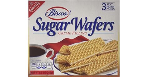 Nabisco Biscos Sugar Wafers 3 Stay Fresh Packs 85