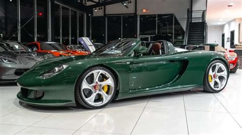 British Racing Green Wrapped 2005 Porsche Carrera Gt For Sale