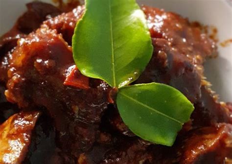 Cara Mengolah Rendang Daging Praktis Sedap Resep Us